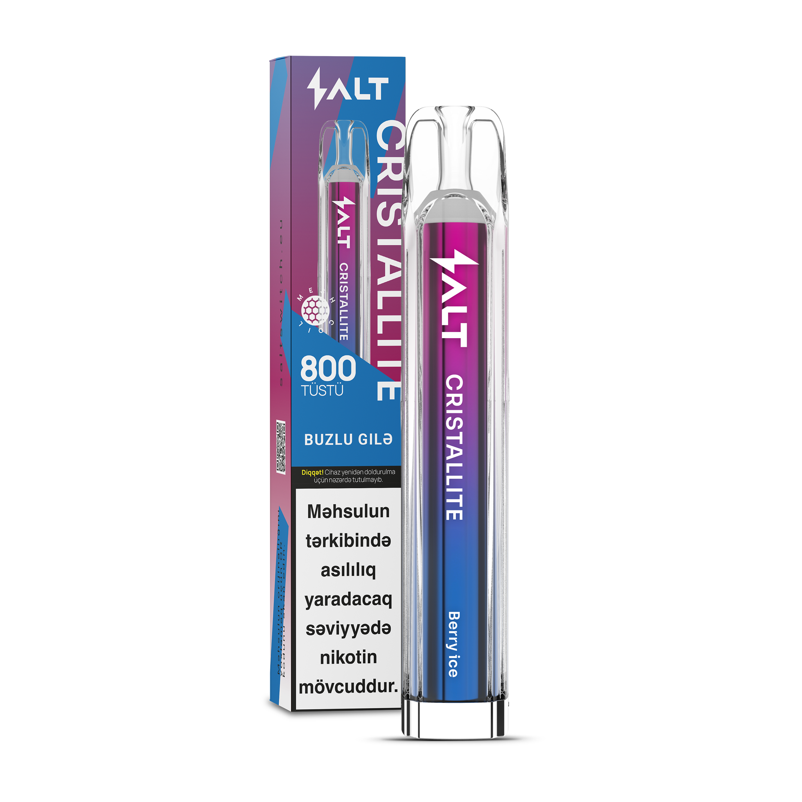 SALT crystallite Buzlu qilə