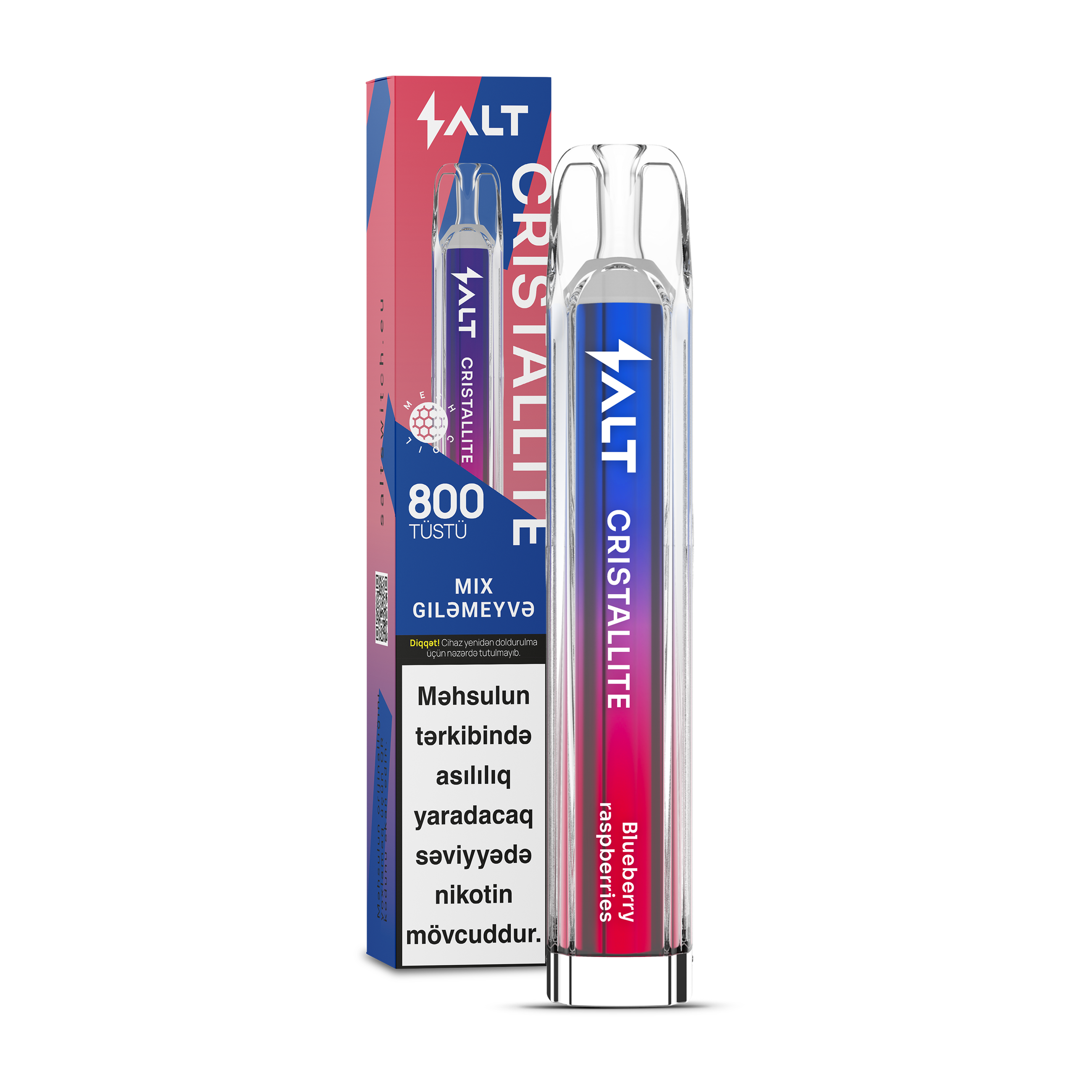 SALT crystallite Qarışıq giləmeyvə