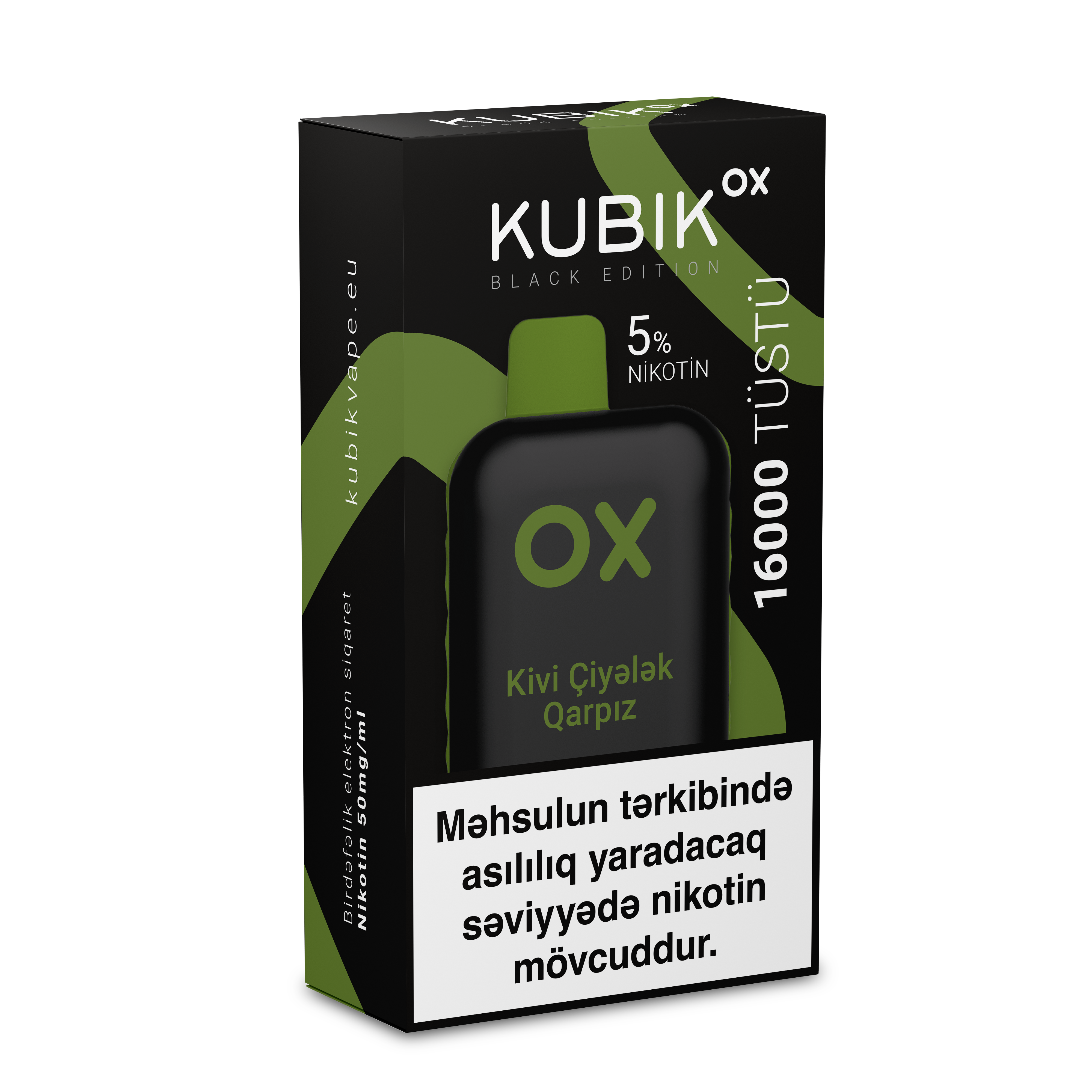 KUBİK Ox (black edition) Киви клубника арбуз