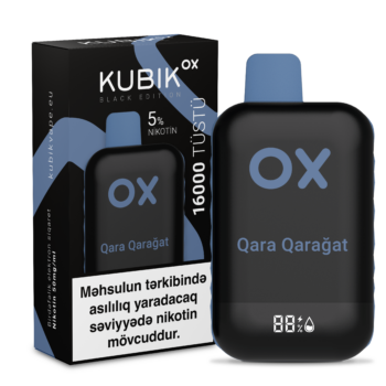 KUBİK Ox (black edition) Qarağat