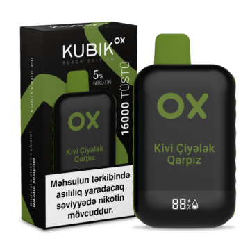 KUBİK Ox (black edition) Kivi çiyələk qarpız