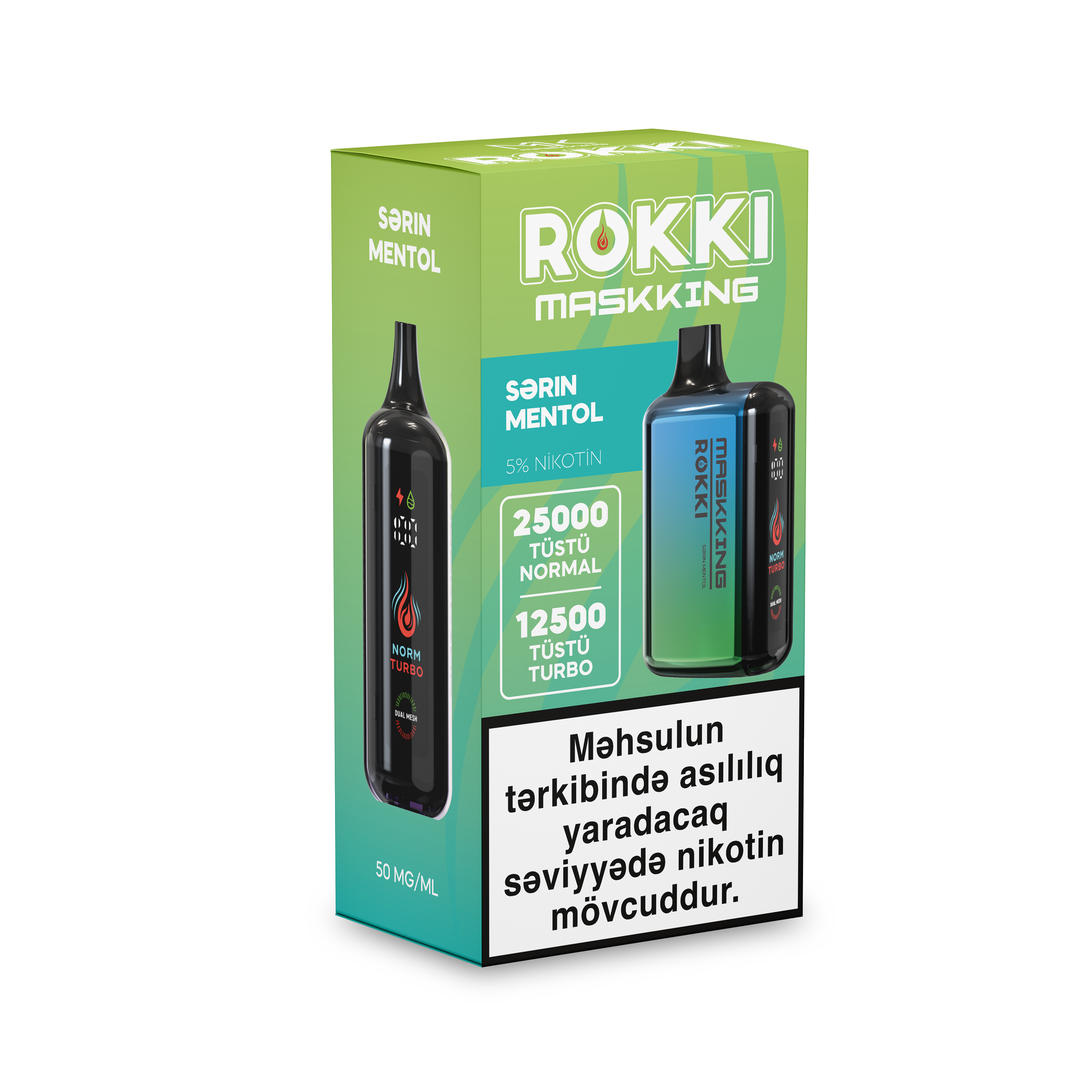 ROKKİ Прохладный ментол